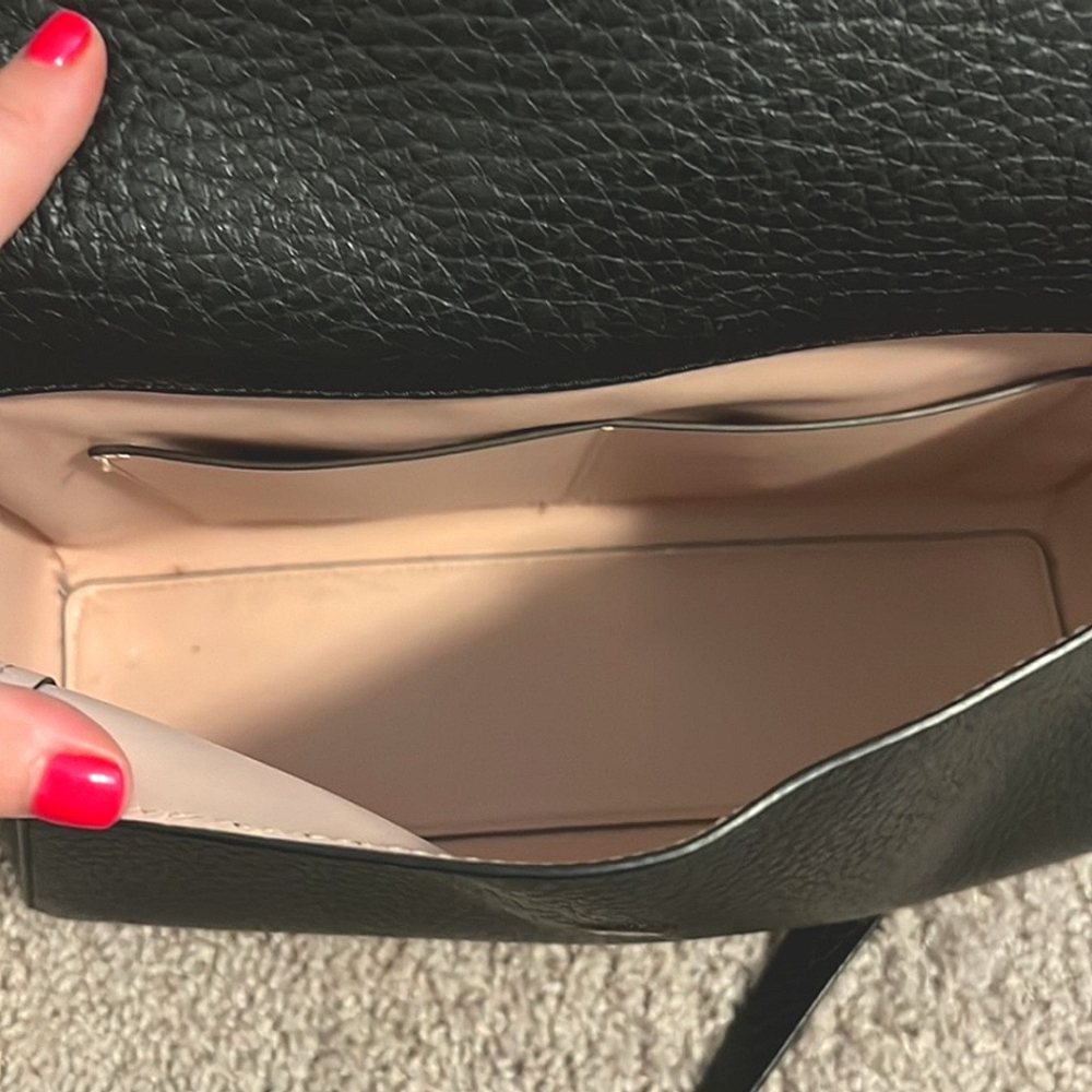 Kate Spade Black Pebbled Leather Shoulder Bag - Picture 4 of 5